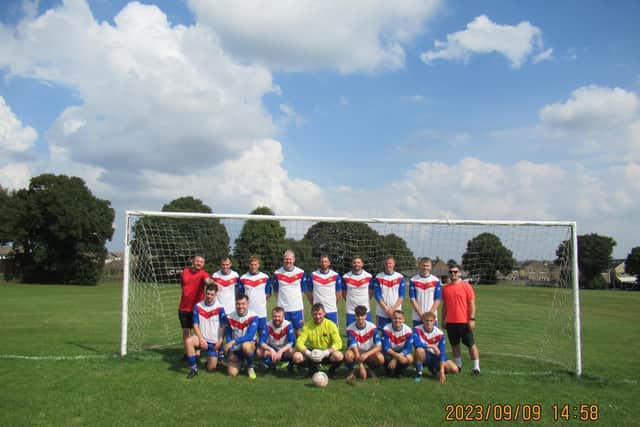 Buxworth FC who drew 2-2 at home to Furness Vale.