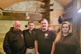 The MJL Paranormal team at Derby Gaol with Richard Felix. Derby Gaol has played host to one of the groups events.