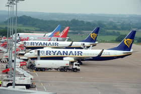 Ryanair and British Airways have cancelled flights.