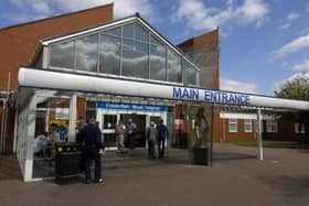 Chesterfield Royal Hospital is now treating just over 100 Covid patients