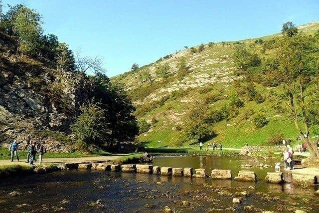 Dovedale’s famous stepping stones are set to be repaired by Derbyshire County Council, following damage caused by high river levels last autumn. Credit: Photo © Brian Frost (cc-by-sa/2.0)