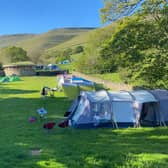 Upper Booth Campsite is spread over two fields.