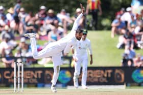 Shan Masood in action for Pakistan in New Zealand. Photo: Getty Images.