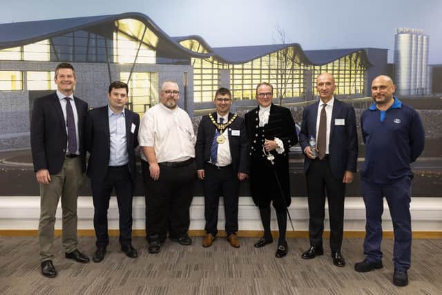 High Peak Mayor Councillor Ollie Cross, High Sheriff of Derbyshire Michael Copestake and High Peak MP Robert Largan were among the guests invited to the official opening