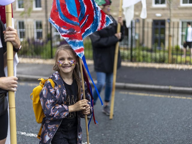 The Two Left Hands parade section