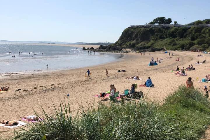 Pettycur Beach, Kinghorn - a perfect setting for a day in the sun (Pic: Rach Ael)