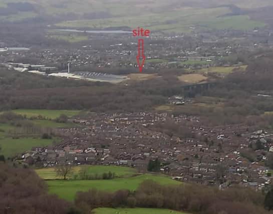 The proposed site of ther solar farm