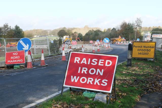 Construction of the new Fairfield roundabout is going to take longer than originally planned