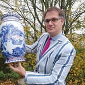 Auctioneer Charles Hanson found the vase at a house in Leicestershire.