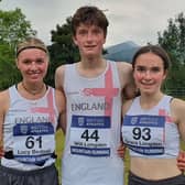 Lucy Bednall with Will and Grace Longden at Ambleside.