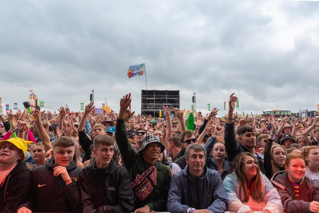 Hands up if you had fun watching the bands!