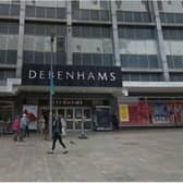 Debenhams in The Moor.