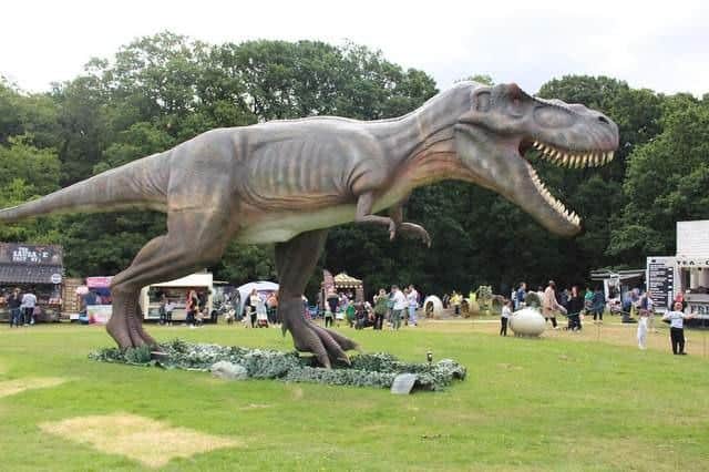 Jurassic Encounter was in Buxton for 16 days