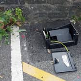 Officers have launched an investigation into the theft.