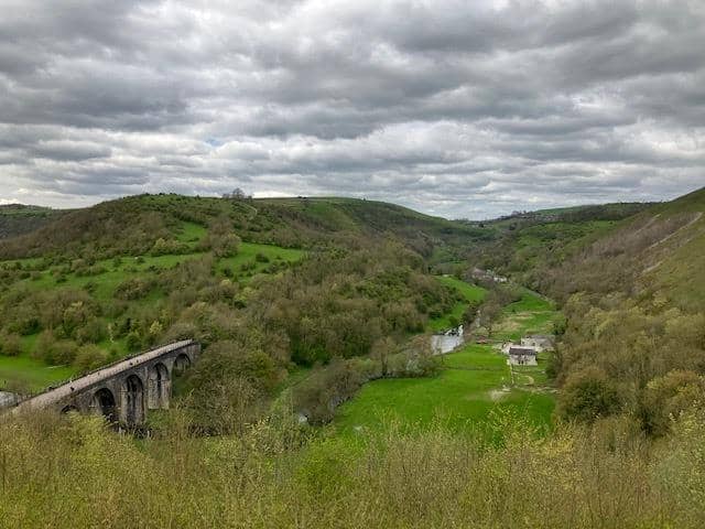 Beautiful Cressbrook Dale Can Be Found In The Valley Below Monsal Head