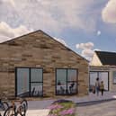 An artist's impression of how the planned new community centre will look.