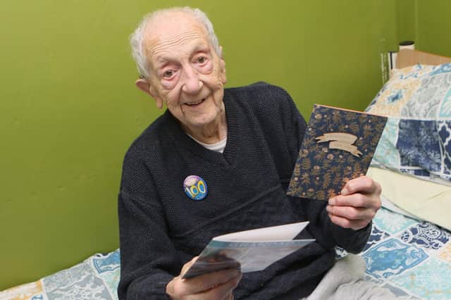 Guy Allott has celebrated his 100th birthday.