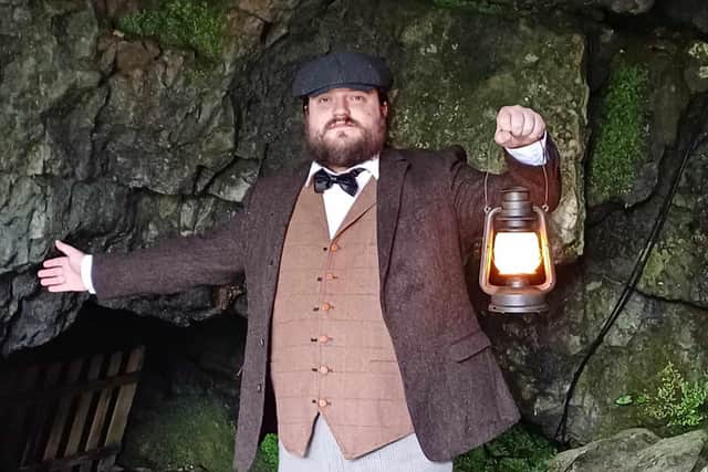 The special lantern tours will be taking place at Poole's Cavern this month. Pic submitted