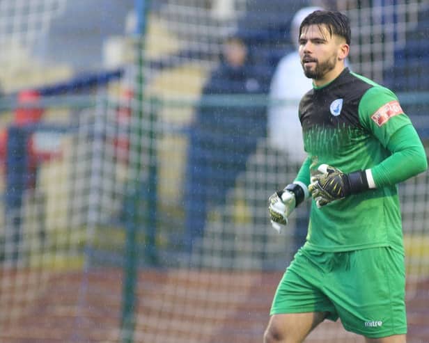 Theo Richardson - another clean sheet for Buxton.