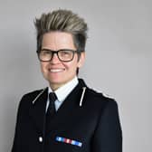 Chief Constable of Derbyshire Constabulary Rachel Swann.