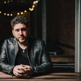 Adam Robinson says things are on the up for him and his music. Photo Adam Robinson