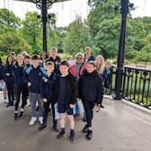 Buxton Community School pupils making a difference with Buxton Town Team