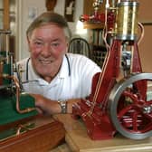 Celebrated Buxton model engineer Maurice Worthington