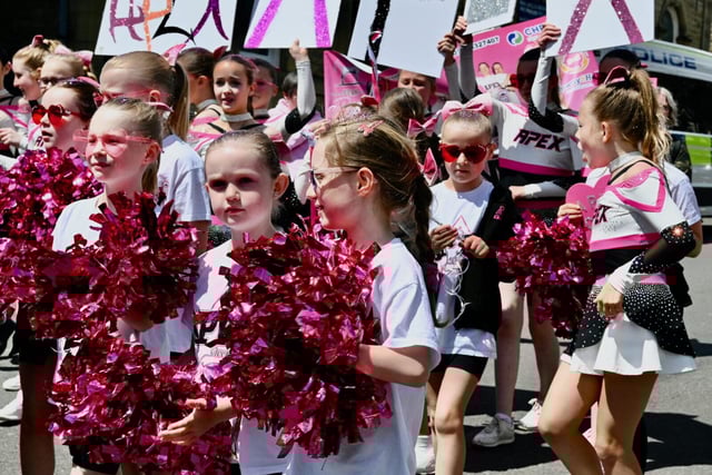 APEX Cheerleaders enjoy taking part.