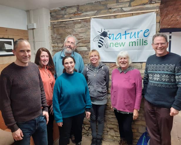 Nature New Mills celebrate the Sustain Giving grant
