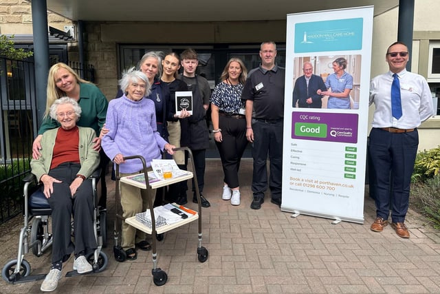 Haddon Hall Carehome, of Buxton's London Road, received £100 towards their VE Day 80 celebration party.