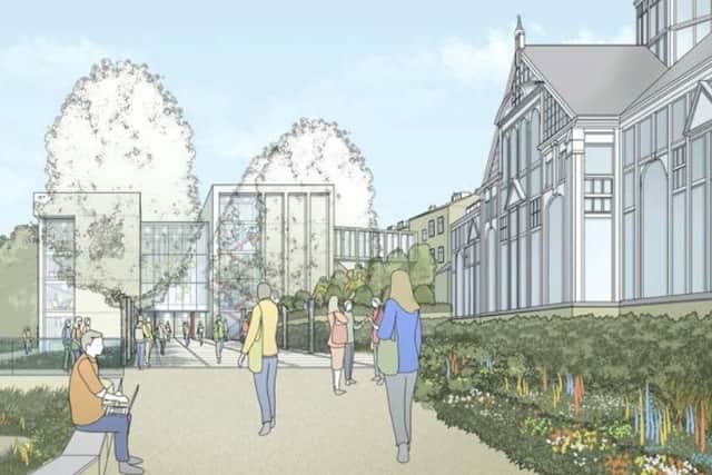 ArtistI ipression of the redeveloped County Hall, Courtesy Of Derbyshire County Council