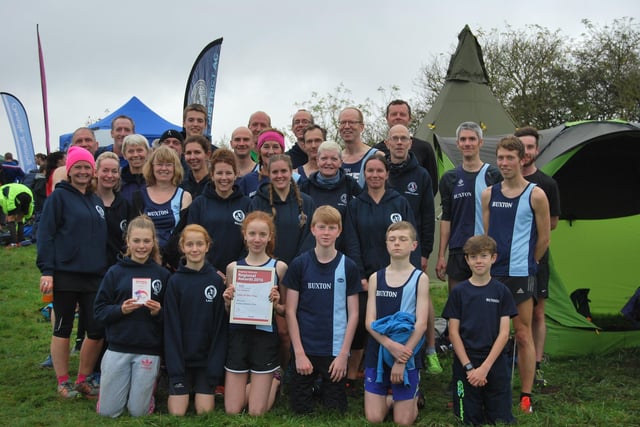 Are you pictured in this group of Buxton Athletics Club runners?