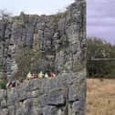 Edale Mountain Rescue was called to assist a climber, who had taken a 10 metre fall in the Horseshoe Quarry area of Stoney Middleton.  Despite wearing a helmet,  the climber sustained a serious head injury.