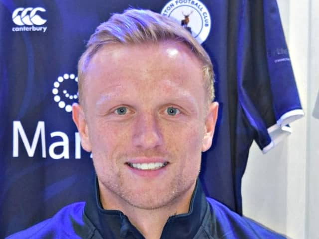 New signing Jordan Burrow scored on Bucks debut on Saturday.