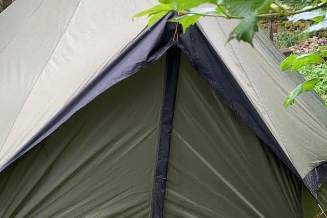 Mike Bagnall 's sodden tent