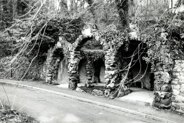 Matlock Bath Royal well, 1982.