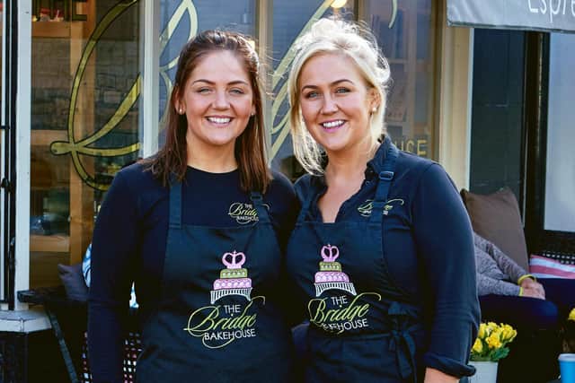 Courtney, left, and Camilla Dignan of the Bridge Bakehouse.