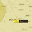 Yellow warning has been issued for East Midlands - The Met Office