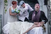 Oddsocks theatre company's production of Much Ado About Nothing.