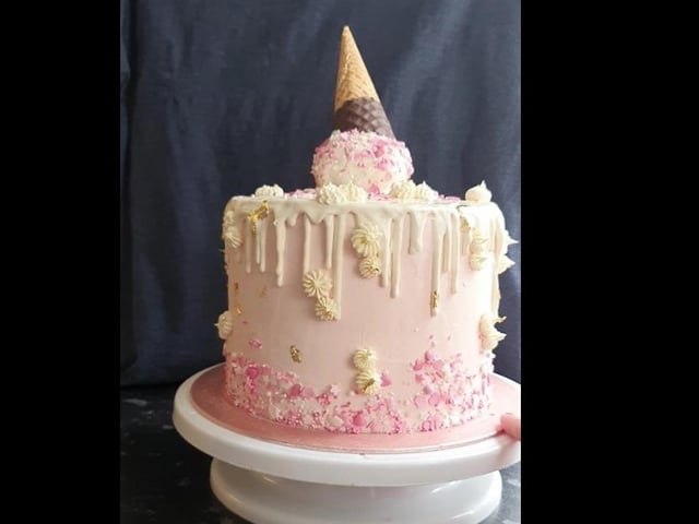 Amie Downie wowed us with her incredible first birthday cake.
