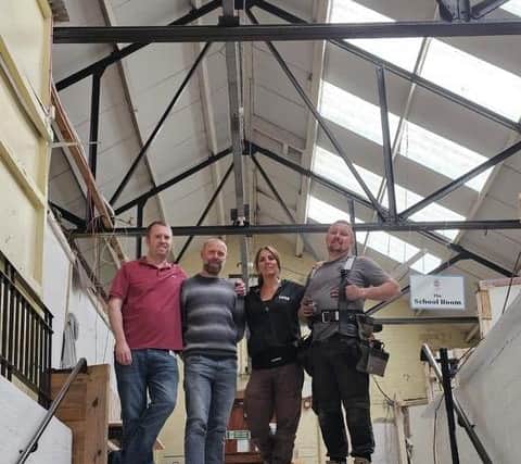 Matt's Attic opens in August and is a tale of community, heritage, and a bold vision to reimagine a local landmark of the Market Hall in New Mills. Photo submitted