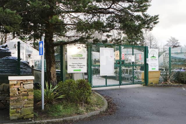 The Branching Out Garden Centre which is part of the Alderbrook Centre site