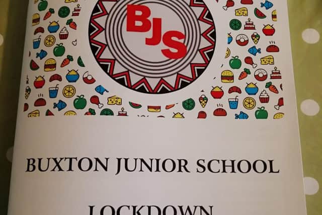 Buxton Junior School has created a lockdown cookbook - stuffed with recipes to keep youngsters entertained during Covid restrictions