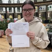 Abbi Colclough, from Dove Holes, got a grade 5 in GCSE English at Buxton and Leek College