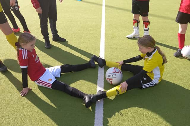 Free football sessions are running at Buxton Community School every Wednesday at 6pm open to boys and girls aged nine to 18. Pic submitted