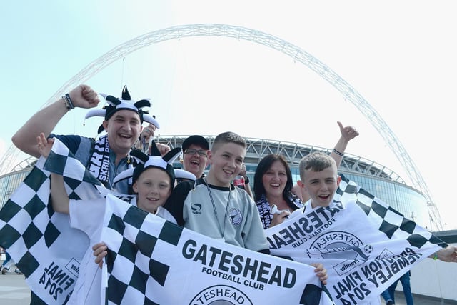 Gateshead's total is 23,346 and an average of 1,167.