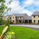 An external view of the Hale and Tamerton show homes at Barratt Homes' Midshires Meadow