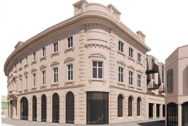 Block 8 in the Capital&Centric redevelopment for Buxton town centre. Photo Capital&Centric