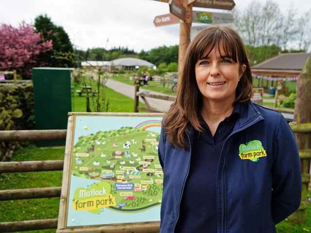 Matlock Farm Park is a great place to visit over the half term break.