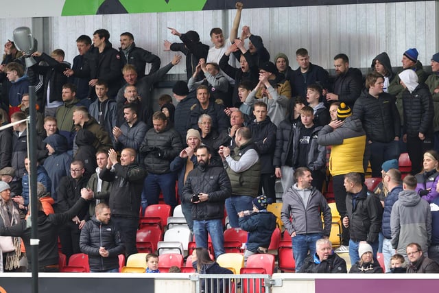 Fans at York.